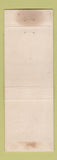 Matchbook Cover - Gulf Cafe Port Isabel TX ORANGE