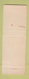 Matchbook Cover - Brownsville Coffee Shop Spanish Restaurant TX ORANGE