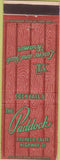 Matchbook Cover - The Paddock Pacheco CA