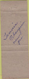Matchbook Cover - The Paddock Pacheco CA