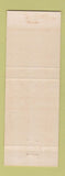 Matchbook Cover - Brownsville Coffee Shop Spanish Restaurant TX RED