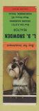 Matchbook Cover - LB Snowden Real Estate Harlingen TX Schnauzer