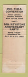 Matchbook Cover - Charles Wolf Match Collector Philadelphia PA pinup