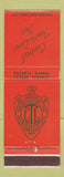 Matchbook Cover - Central Truck Lines trucking Tampa FL