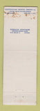 Matchbook Cover - Home Lines Shipping Mediterranean New York
