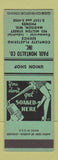 Matchbook Cover - Paul Montalto Plastering Madison WI SAMPLE