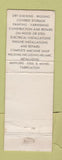 Matchbook Cover - Jones Boat Yard Miami FL pinup WEAR