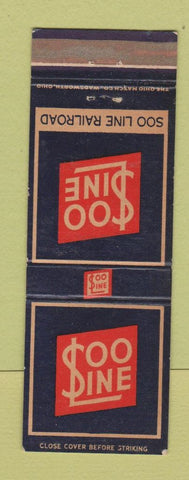 Matchbook Cover - SOO Line Railroad