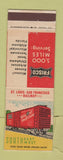 Matchbook Cover - Frisco Railroad