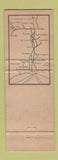Matchbook Cover - Illinois Central Railroad