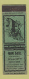 Matchbook Cover - Fern Grill Cleveland OH WORN