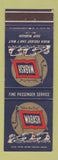 Matchbook Cover - Wabash Railroad