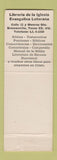 Matchbook Cover - Harry H Smith Pastor Lutheran Church Brownsville TX