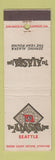 Matchbook Cover - Alaska Line Cruise shipping Seattle WA