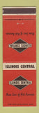 Matchbook Cover - Illinois Central Railroad