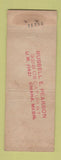 Matchbook Cover - Albany Hotel Denver Colorado