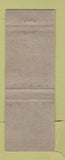 Matchbook Cover - Plaza Hotel Galesburg IL