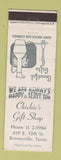 Matchbook Cover - Chickie's Gift Shop Brownsville TX