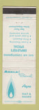 Matchbook Cover - Arkla Servel Payne Propane gas WEAR