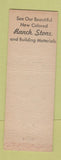 Matchbook Cover - Waylite Concrete Masonry Racine WI