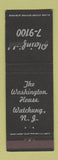 Matchbook Cover - The Washington House Watchung NJ WEAR