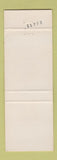Matchbook Cover - Village Inn Pizza Parlor Warsaw IN Top of the Inn