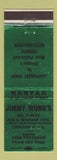 Matchbook Cover - Jimmy Wong's Chinese Restaurant Chicago IL