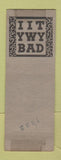 Matchbook Cover - Bauern Schenke Restaurant