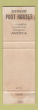 Matchbook Cover - Greyhound Post House Busses