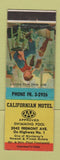 Matchbook Cover - Californian Motel Monterey CA