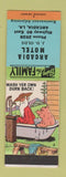 Matchbook Cover - Arcadia Motel LA hillbilly
