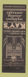 Matchbook Cover - Kay's Jewelry Texarkana TX WEAR