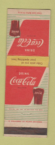 Matchbook Cover - Coca Cola Soda
