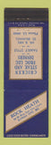 Matchbook Cover - Rock Heath Restaurant Kansas City MO