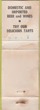 Matchbook Cover - Carillo's Mexican Food Whittier CA WORN