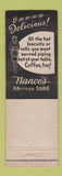 Matchbook Cover - Nance's Restaurant Kansas City MO
