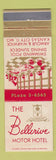 Matchbook Cover - Bellerive Motor Hotel Kansas City MO
