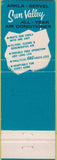 Matchbook Cover - JH Larsen Air Conditioning Southern California Gas