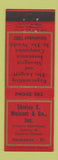 Matchbook Cover - Shirley Moisant Insurance Kankakee IL low phone #