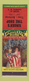 Matchbook Cover - Singer's Tire Shop Catskill NY low phone #