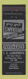 Matchbook Cover - CE Lamoureux Insurance Easthampton MA low phone #