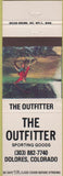 Matchbook Cover - The Outfitter Dolores CO