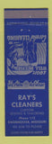 Matchbook Cover - Ray's Cleaners Knobnoster MO low phone #