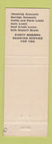 Matchbook Cover - Hight State Bank Dalton City IL low phone #