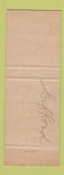 Matchbook Cover - Maine Bonding Insurance Fred Lynam Real Estate Bar Harbor ME
