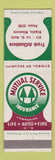 Matchbook Cover - Frank deChambeau Insurance Virginia MN low phone #