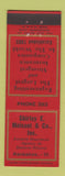 Matchbook Cover - Shirley Moisant Insurance Kankakee IL low phone #