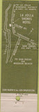 Matchbook Cover - La Jolla Shores Hotel CA WORN