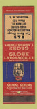 Matchbook Cover - Globe Labs B&B Drugs Walgreens Williston ND WEAR