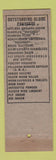 Matchbook Cover - Globe Labs B&B Drugs Walgreens Williston ND WEAR